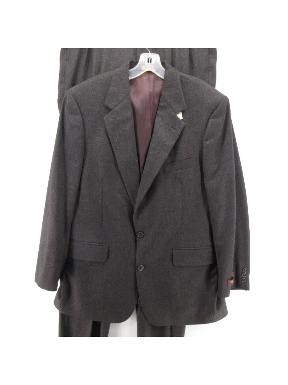 VINTAGE Brooks Brothers Suit 42 Worsted Wool Classic USA Made W34 NWT *